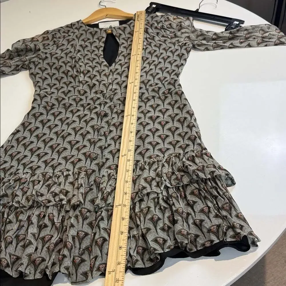ALEXIS Alba ruffle Midi Dress Size Small - Picture 6 of 7